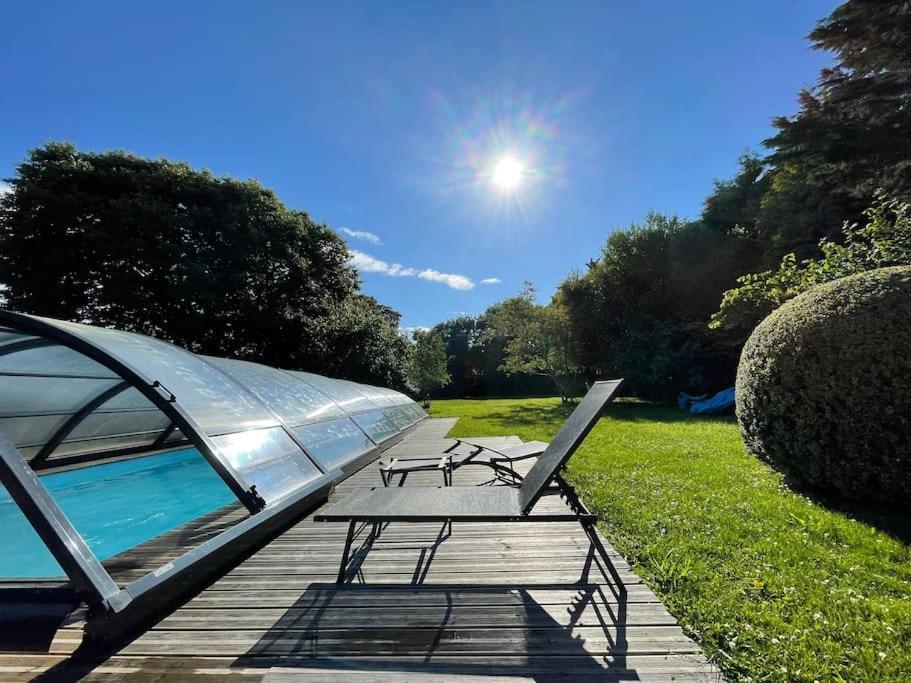 Le Gite Marie-Galante : Belle Maison D'Hotes Avec Acces Piscine En Ete Lanmeur Экстерьер фото